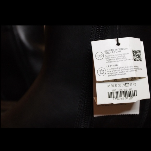 ZARA High Sole Real Leather Ankle Boots - Picture 5 of 6